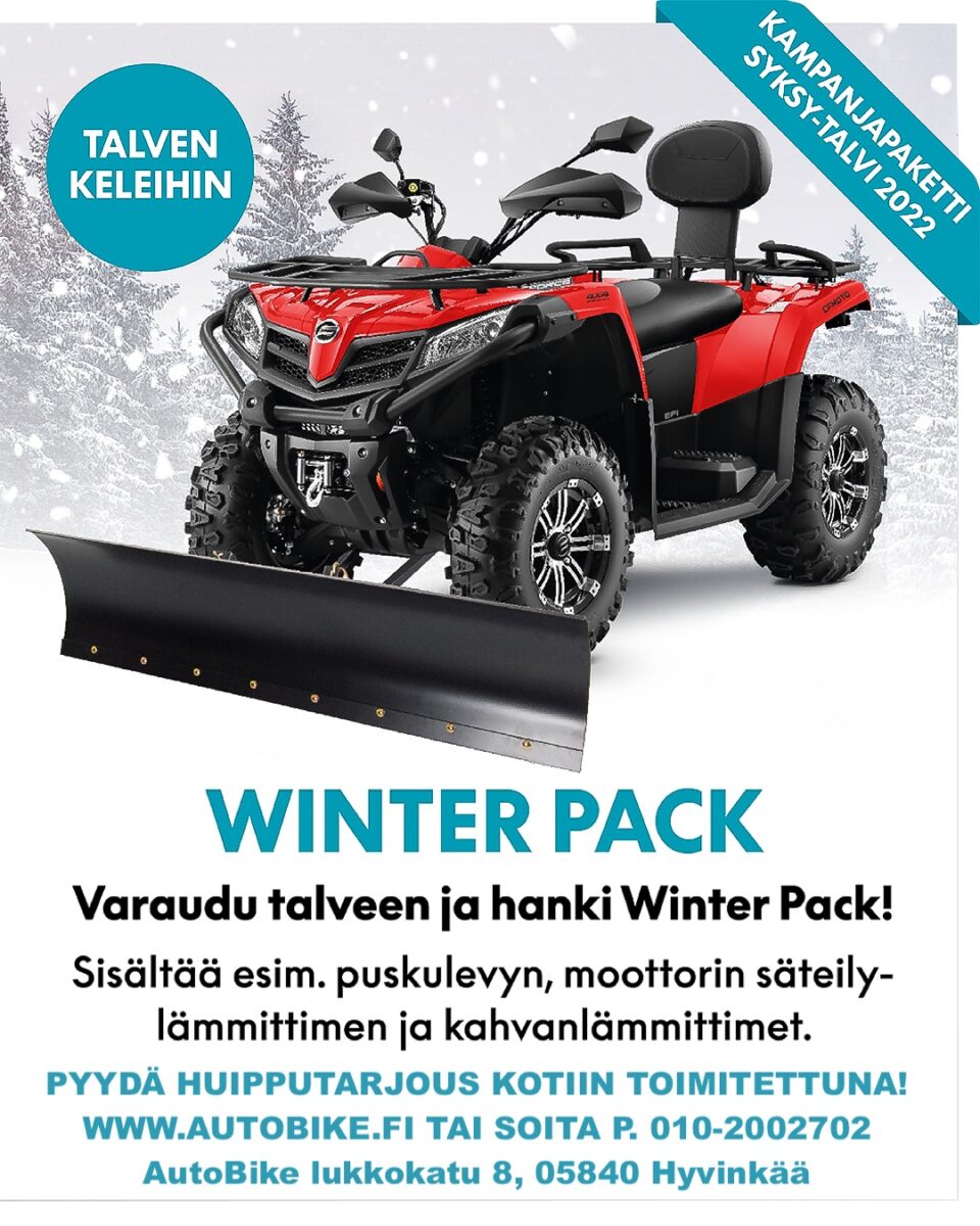 cfmoto autobike winterpack