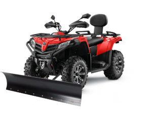 cfmoto cforce 520 lumilevyllä autobike