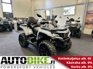 CFMoto CFORCE 850 Grey Edition ** Ohjaustehostin / Vinssi / Hyvät renkaat **
