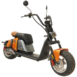Kontio Motors Kruiser Elektra Oranssi Grafiitti 1,2kWh akulla