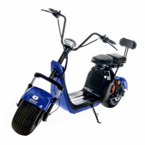 Kontio Motors Kruiser Long Range Style Blue 0,7kWh akuilla