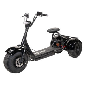 Kontio Motors Kruiser Trike Black 0,7kWh akulla