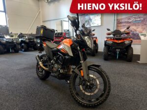 KTM 390 Adventure // HUIPPUVARUSTEIN / UUDET RENKAAT MUKAAN / KAATUMARAUDAT //