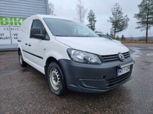 Volkswagen Caddy 1.6TDI // TYÖKALUSEINÄ // ILMASTOINTI // 2 X VANTEET JA RENKAAT // HUOLTOKIRJA