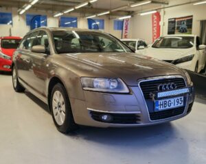 Audi A6 2.0 Turbo FSI // 2 X HYVÄT RENKAAT // KÄSIRAHA JA KORKO ALK. 0%